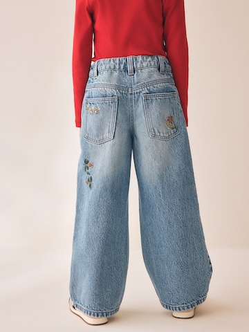 Next Wide leg Jeans in Blauw