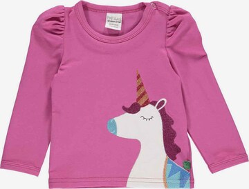 Maglietta 'Hello Unicorn' di Fred's World by GREEN COTTON in rosa: frontale