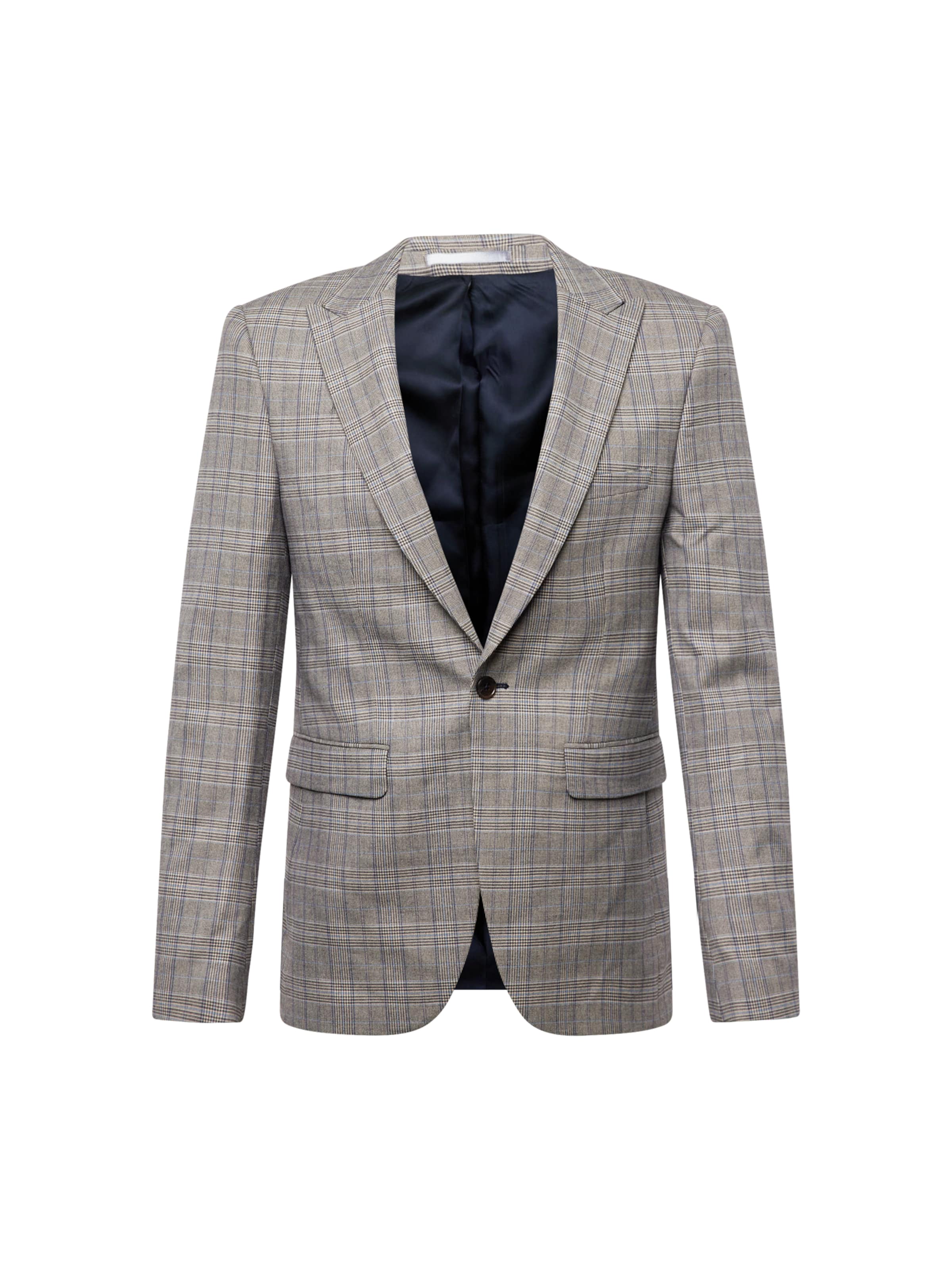 pilka BURTON MENSWEAR LONDON Priglundantis modelis Klasikinis švarkas: priekis