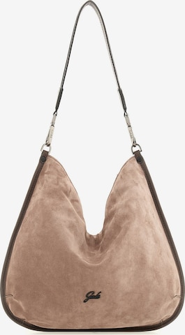 Gabs Schultertasche 'Lella' in Braun: Vorderseite
