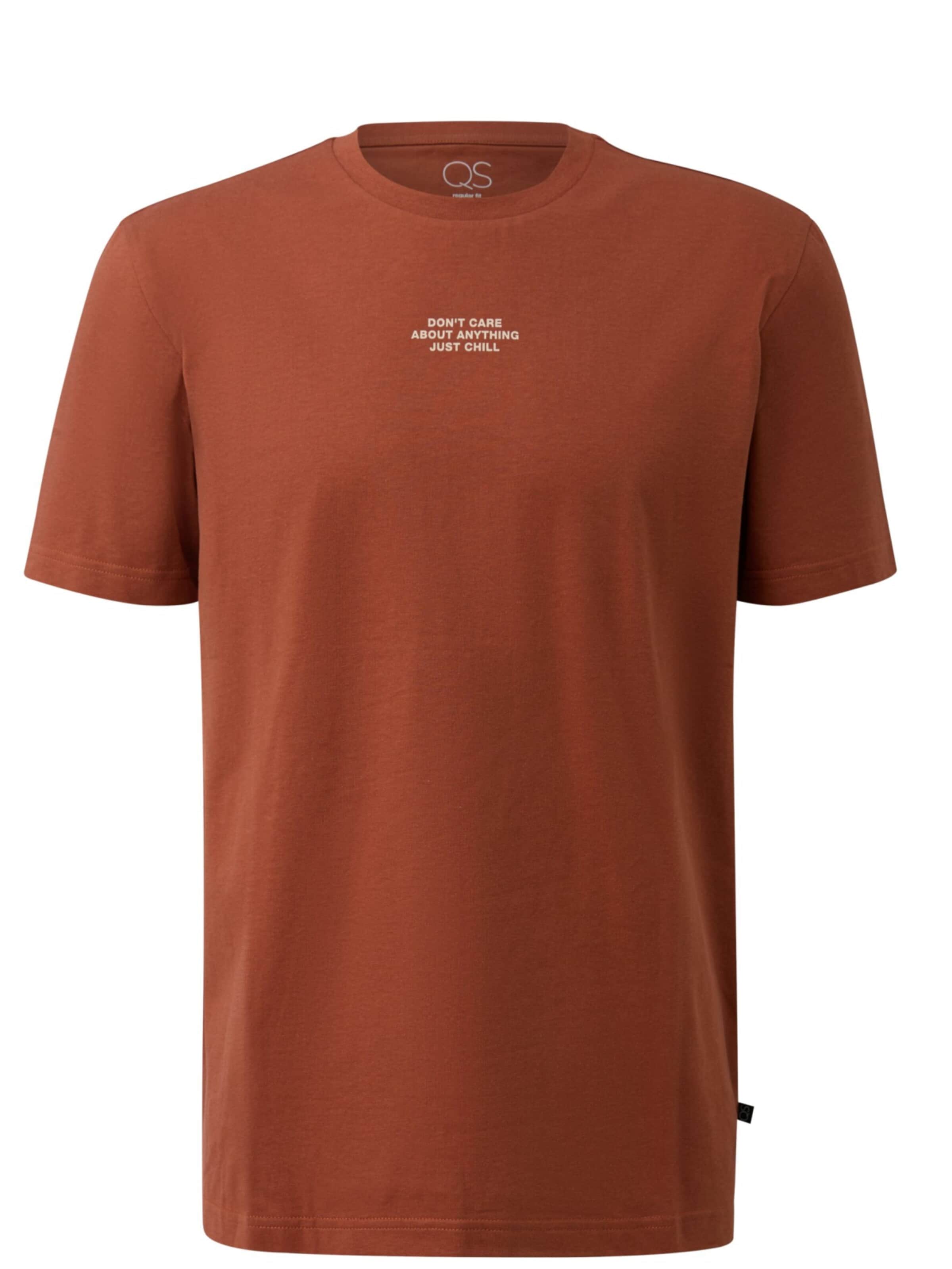 QS Shirt in XXL in de kleur Rood, Productweergave