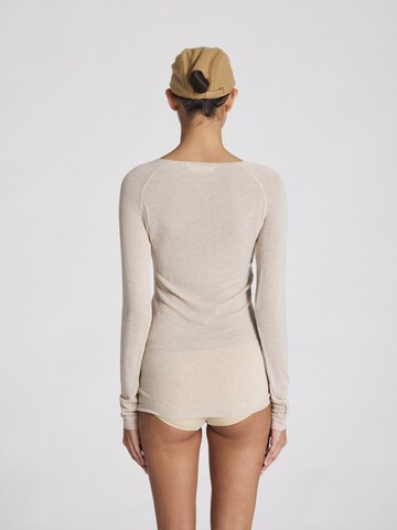 T-shirt 'Amalie' Gai+Lisva en beige
