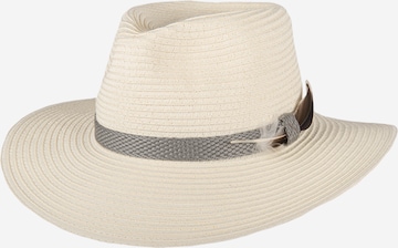 Hatland Hoed 'DiMarco Toyo' in Wit: voorkant