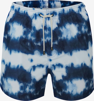 TOM TAILOR Board Shorts 'Marcio' in Blue: front