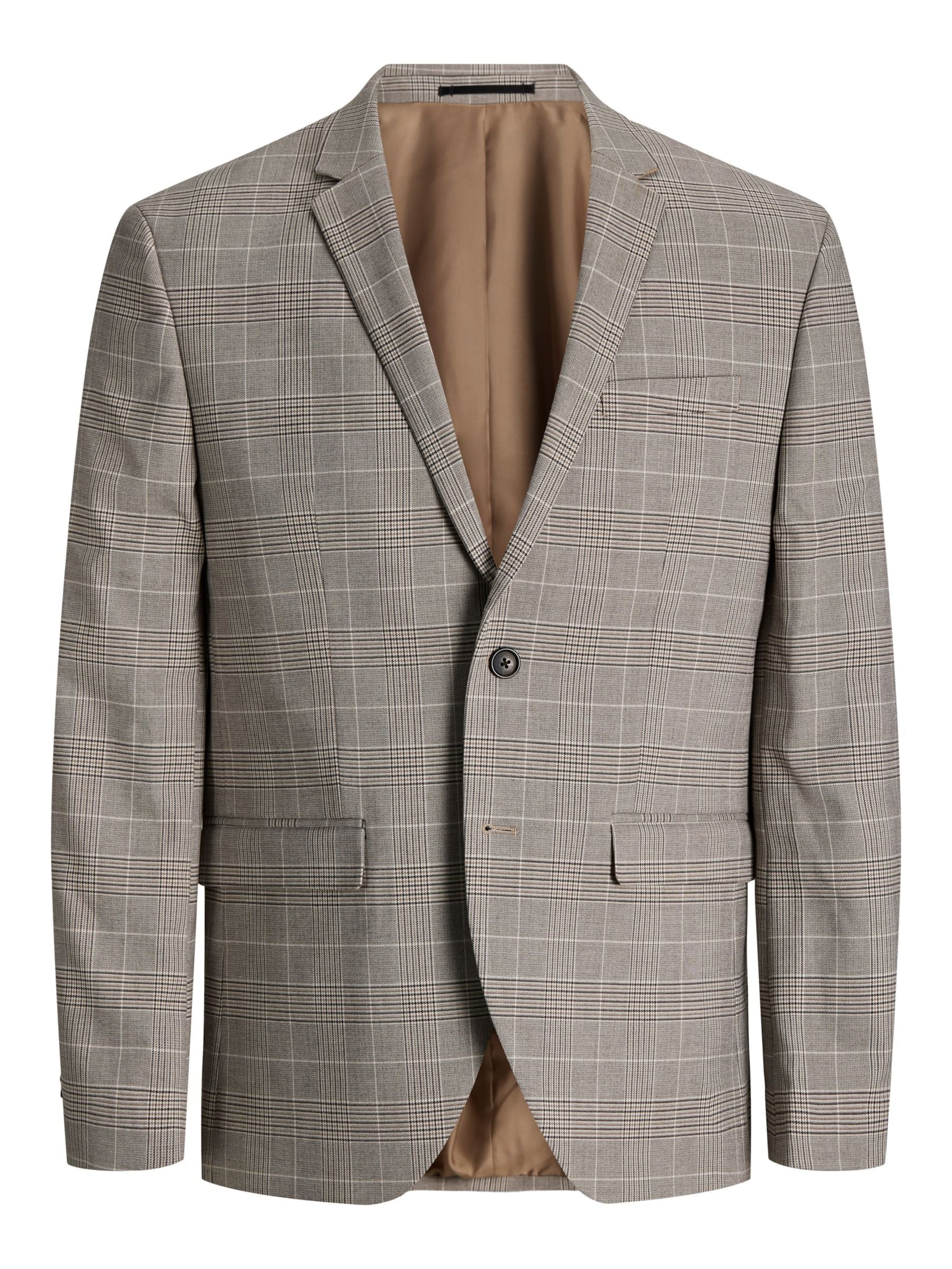 JACK & JONES Colbert in 48 in de kleur Grijs, Productweergave