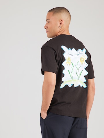 SCOTCH & SODA T-shirt i svart: framsida
