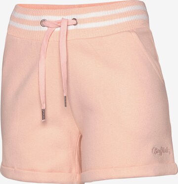 BUFFALO Regular Pyjamabroek in Roze