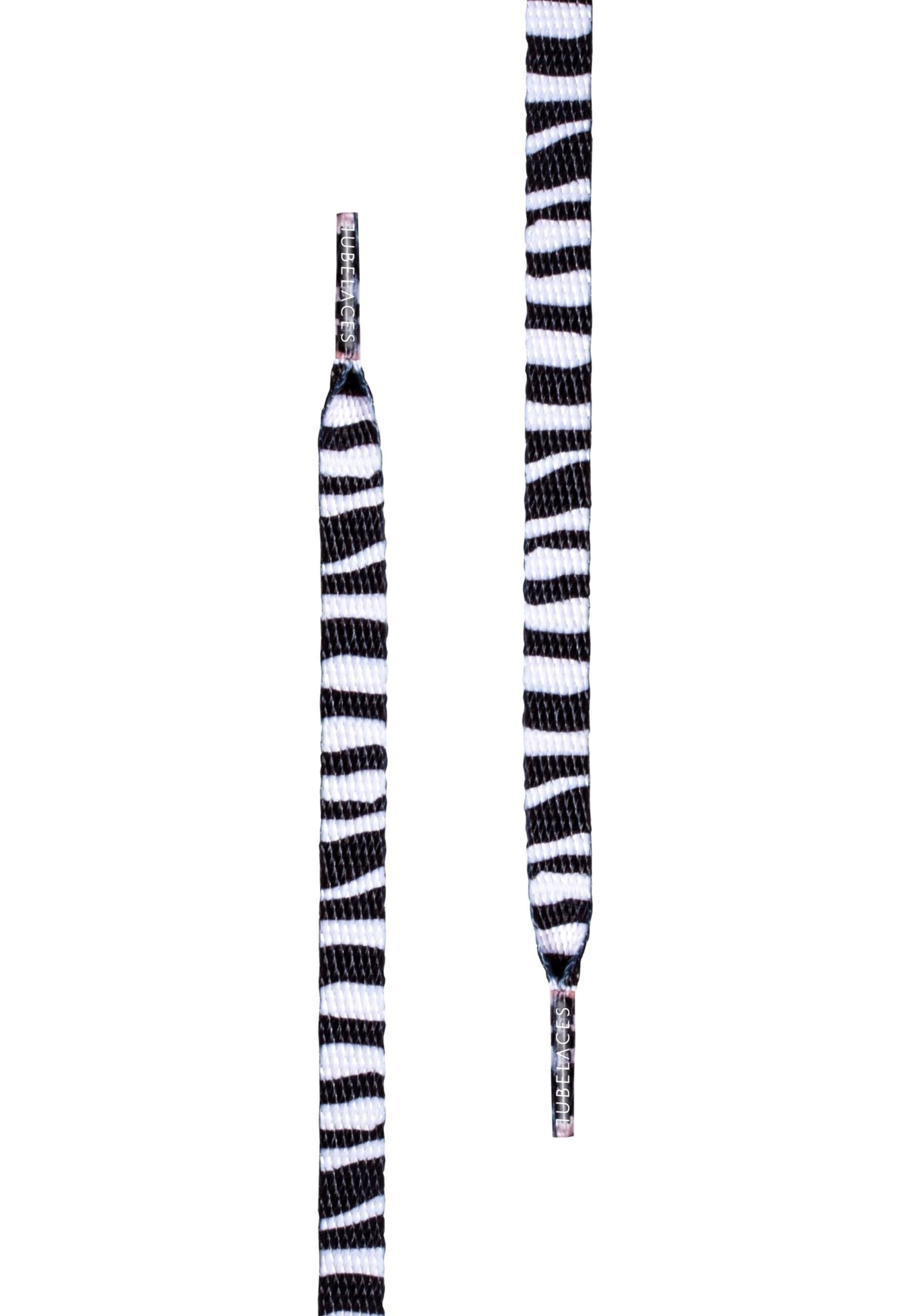 TUBELACES Doplňky k obuvi 'Special Flat' – černá: přední strana