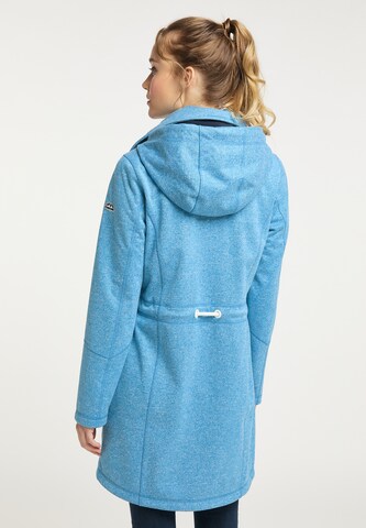 ICEBOUND Knitted Coat in Blue