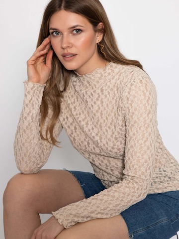 SASSYCLASSY Shirt‌‌‌‌‌‌‌‌ in Beige