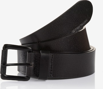 TOM TAILOR Belt 'JASPER' in Black: front