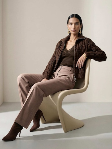 MADELEINE Loosefit Broek in Bruin