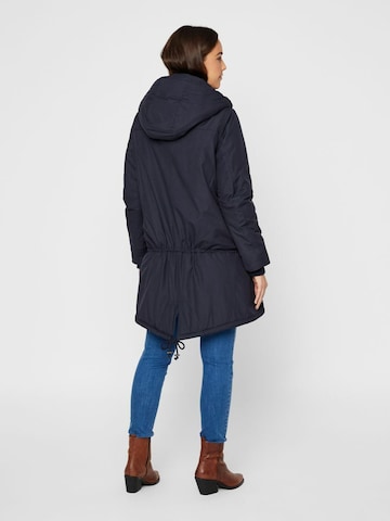 Parka mi-saison 'Maddy' MAMALICIOUS en bleu