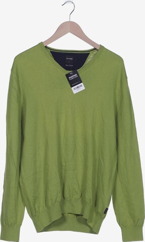 OLYMP Sweater & Cardigan in L in Green: front