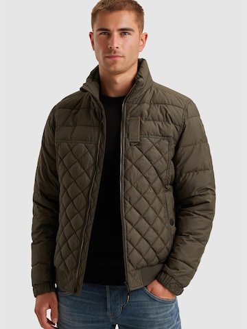 PME Legend Übergangsjacke 'Cargo Glider jacket' in Grün: Vorderseite
