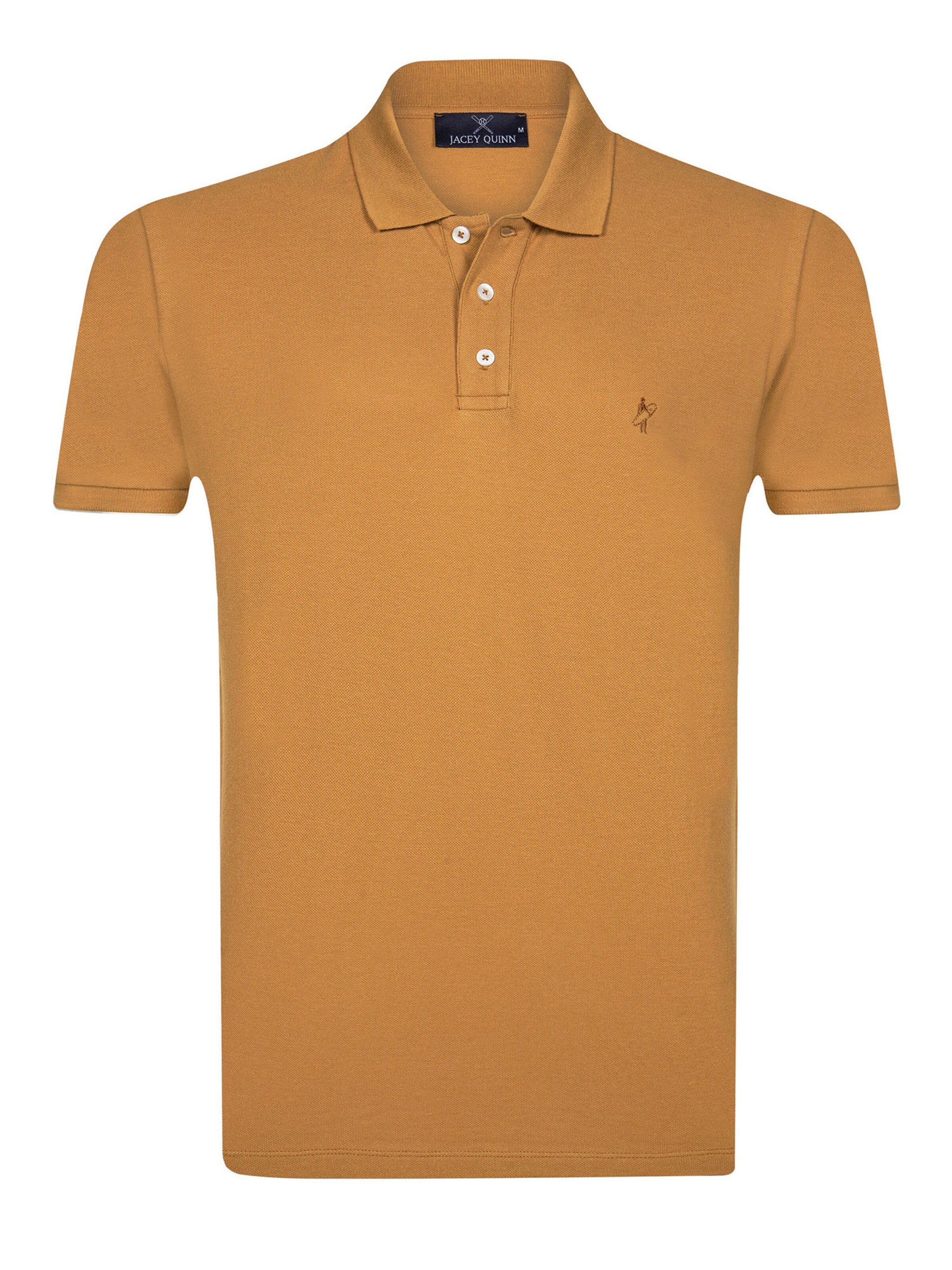 Jacey Quinn Тениска в кафяво: отпред