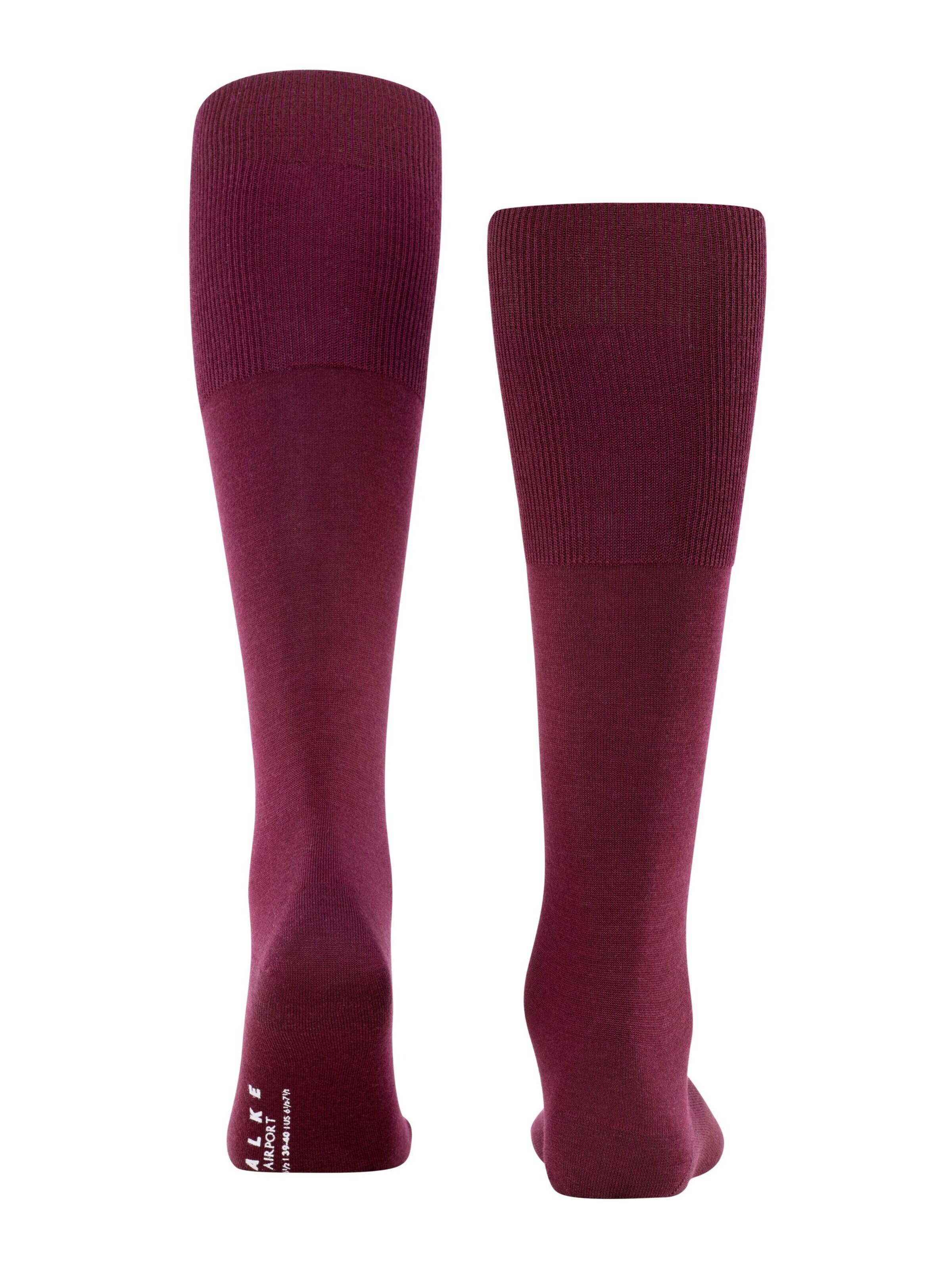 FALKE Knee High Socks 'Airport' in Red