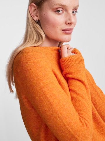 PIECES Pullover 'Juliana' in Orange