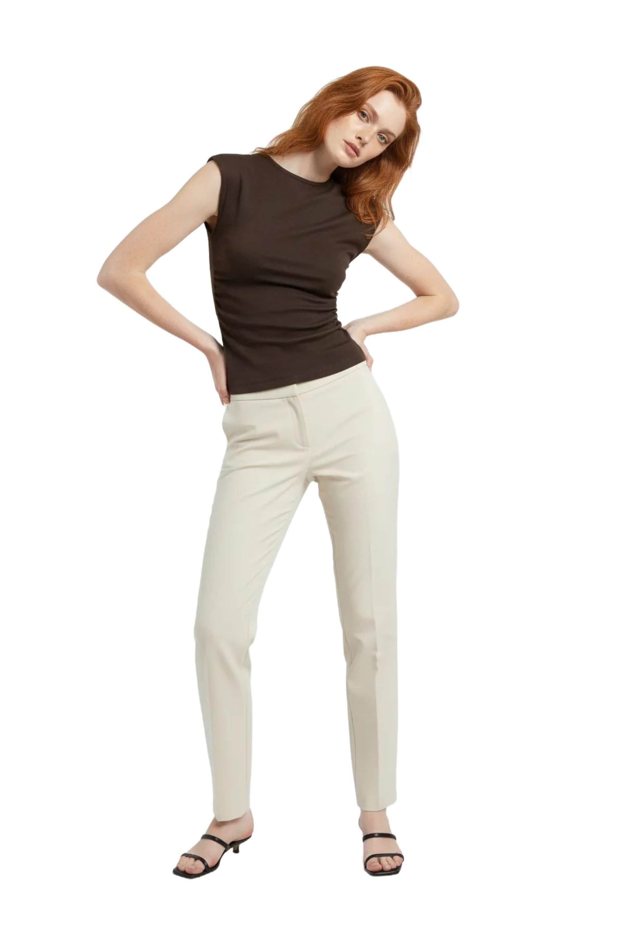 Haut No Matter What en marron