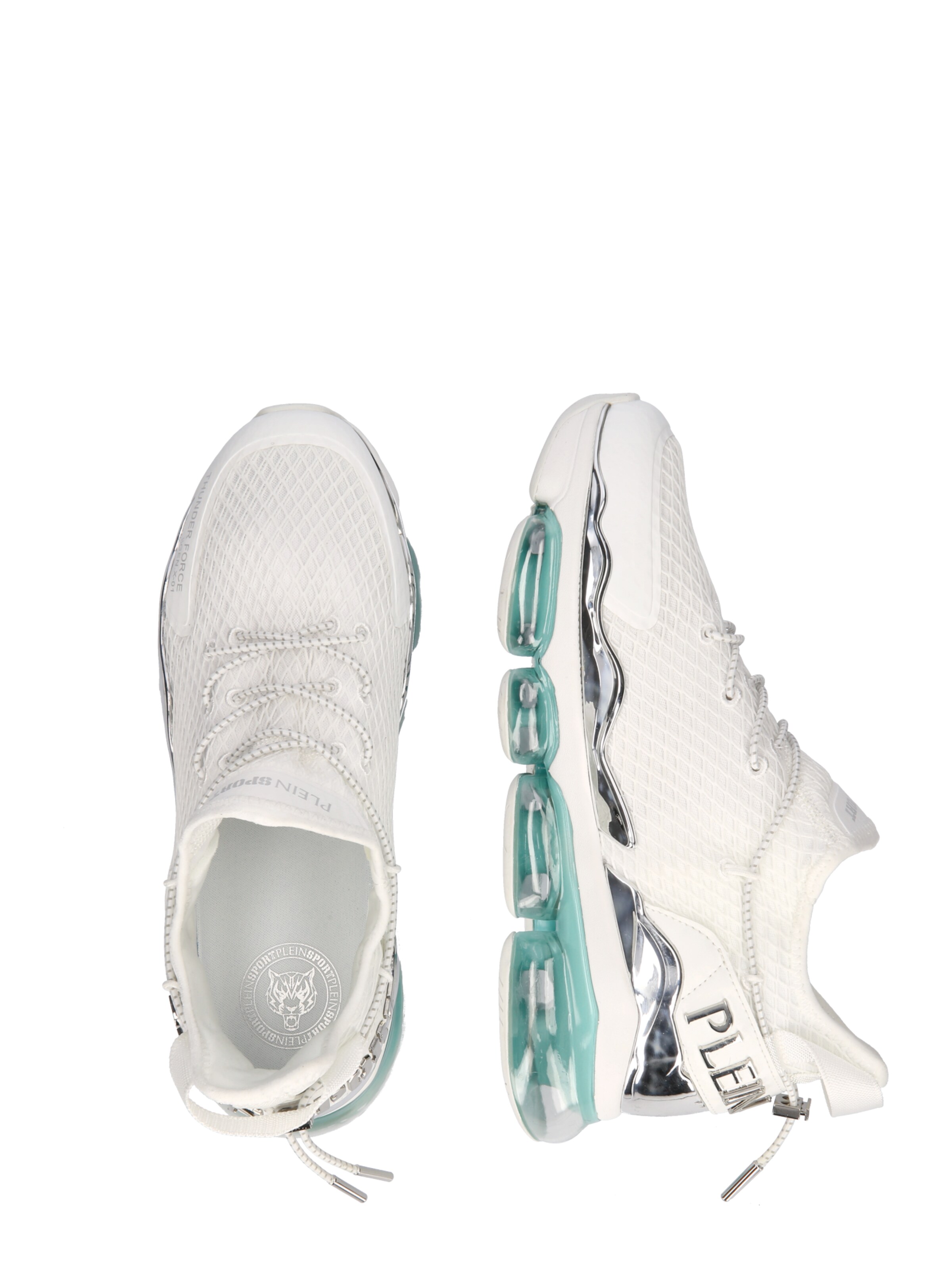 Plein Sport - Zapatillas deportivas bajas 'Runner' en blanco