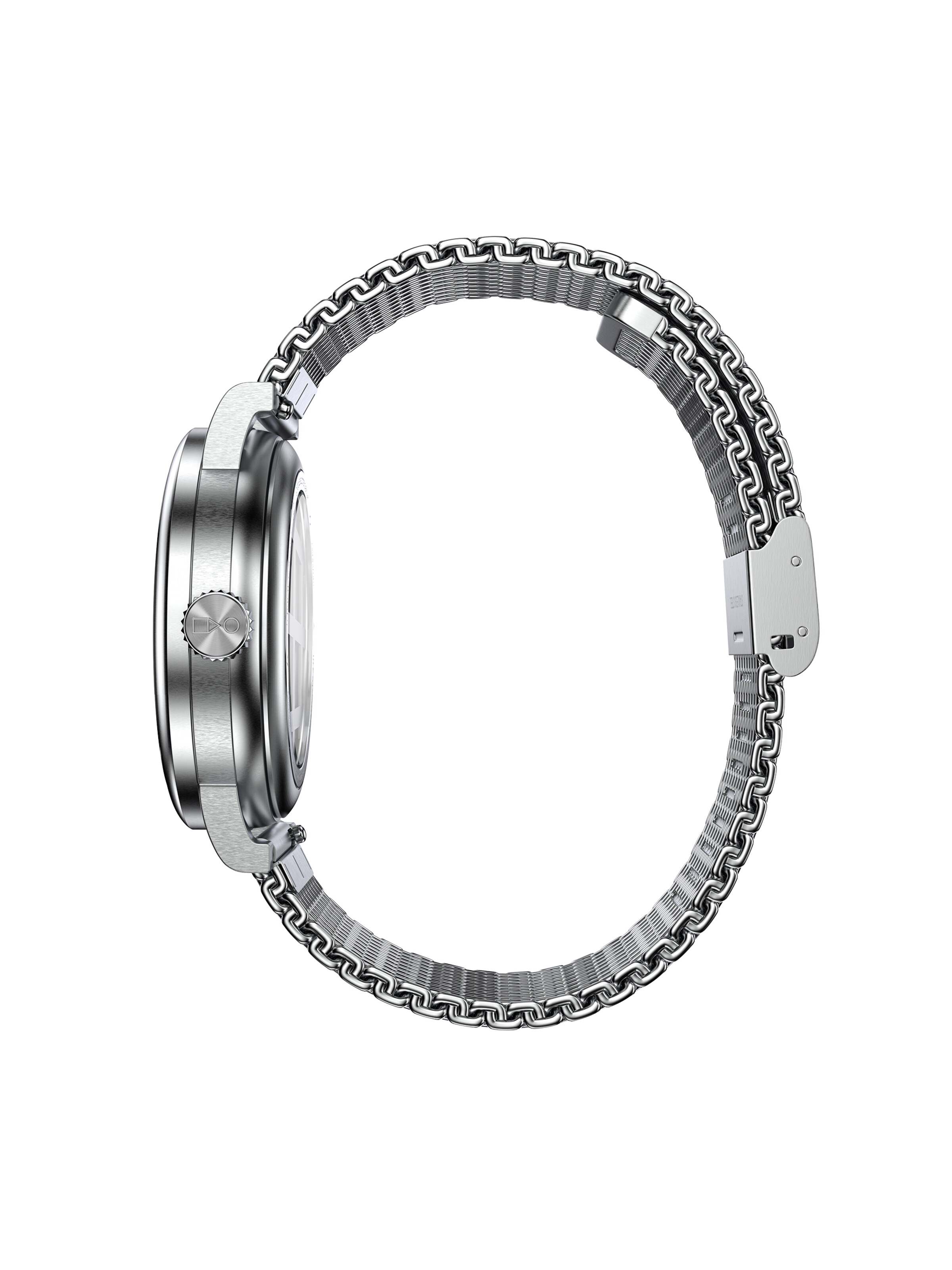 WALTER GROPIUS Analog Watch 'ATRIUM' in Silver