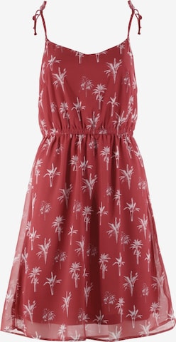 OLYMPIA Kleid in Rot: Vorderseite