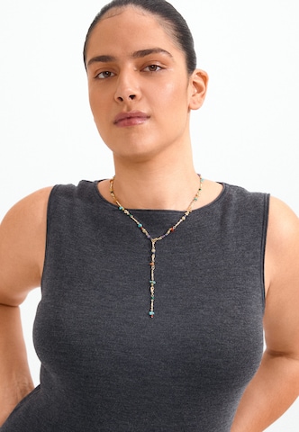 Pilgrim Kette 'TRACE' in Gold: Vorderseite