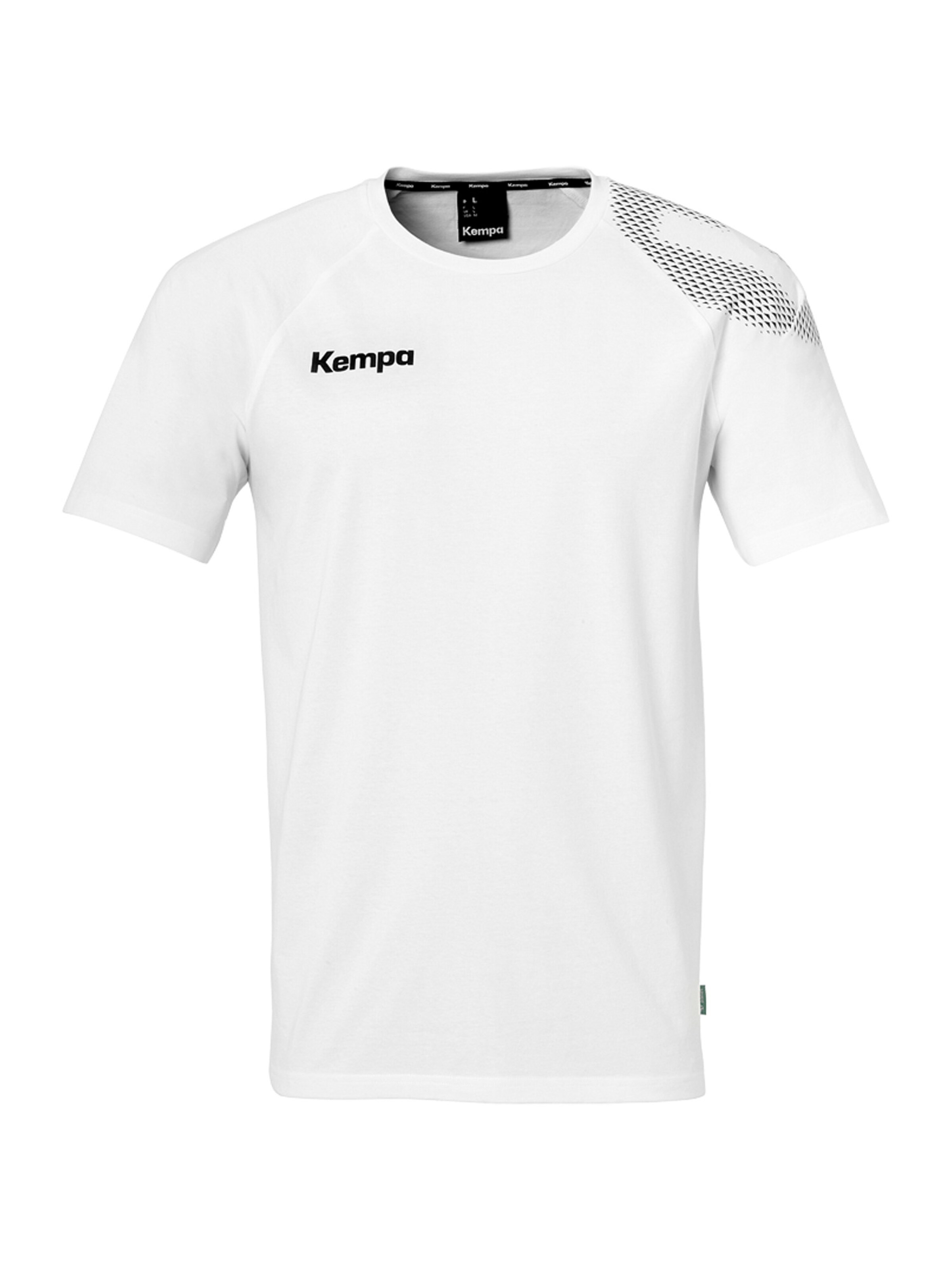 KEMPA Funkcionalna majica | bela barva: sprednja stran