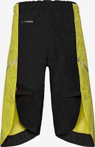 VAUDE Regular Workout Pants in Yellow