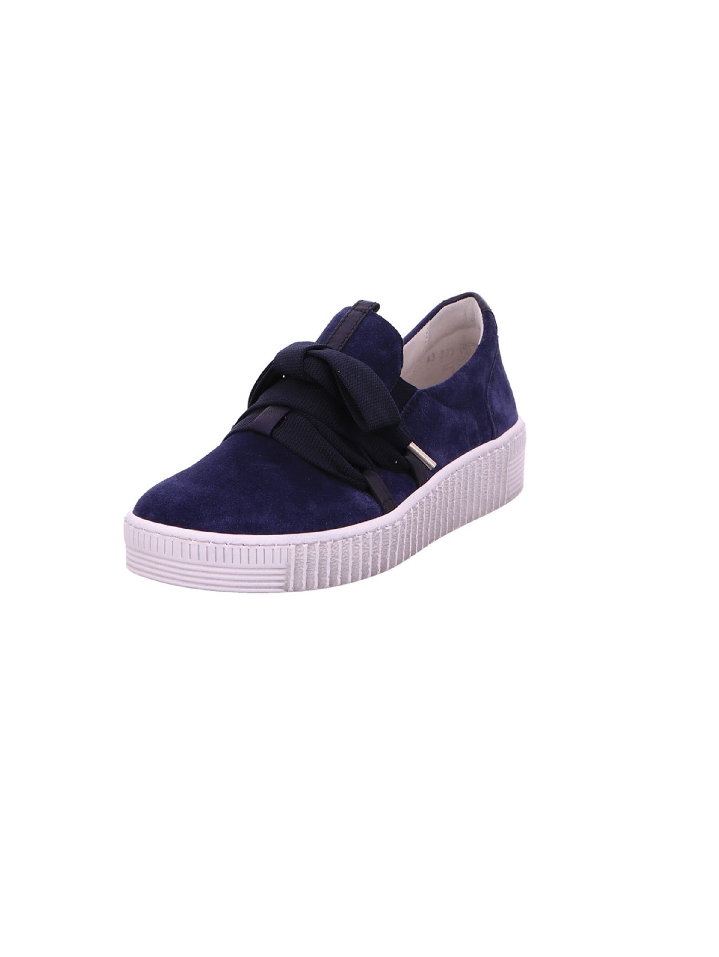 GABOR Sneaker in Blau: Vorderseite