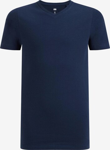 WE Fashion Shirt in Blauw: voorkant