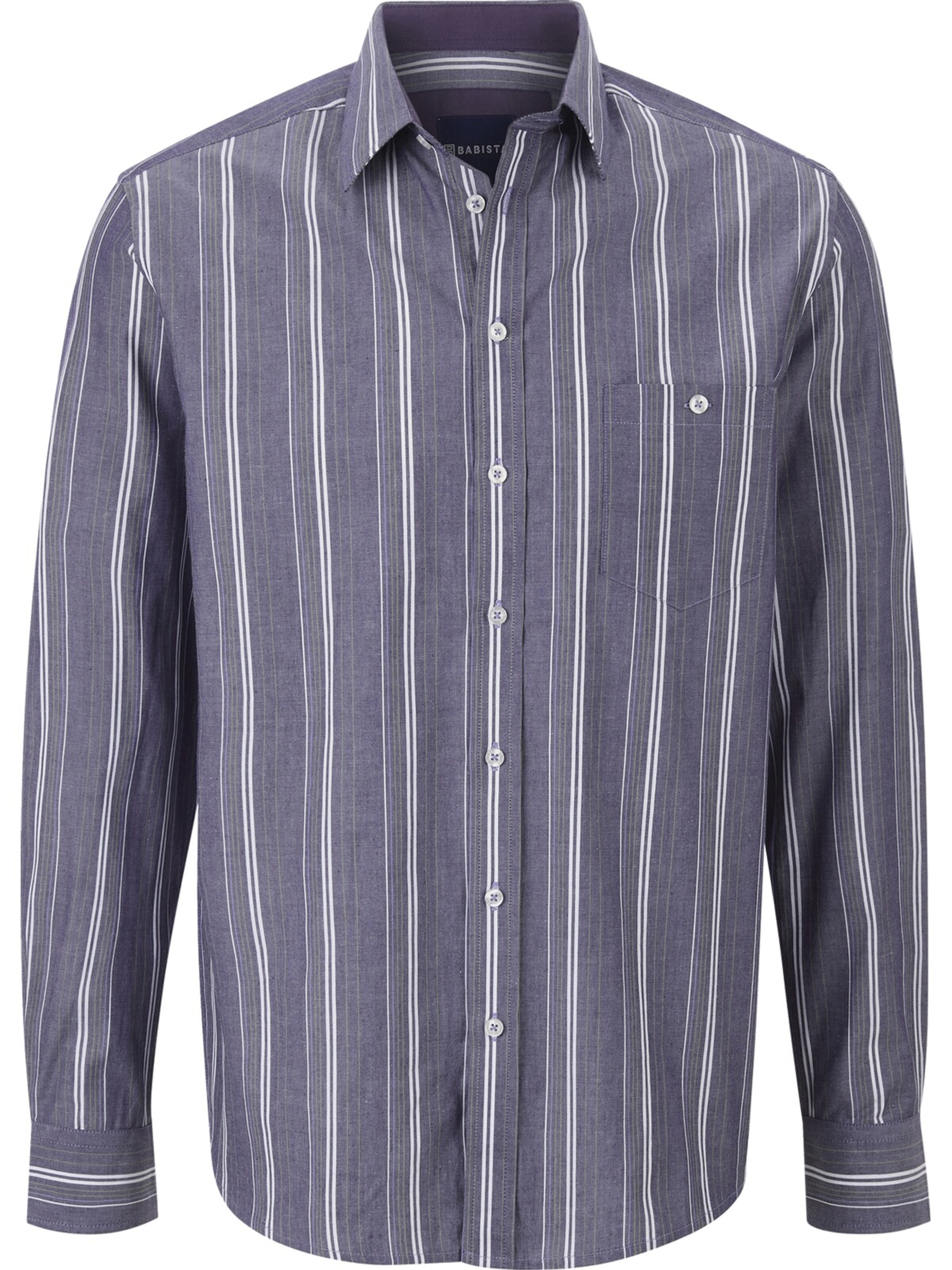 BABISTA Regular Fit Hemd 'Vertilotzi' in Lila: Vorderseite