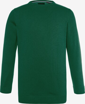 JP1880 Trui in Groen: voorkant