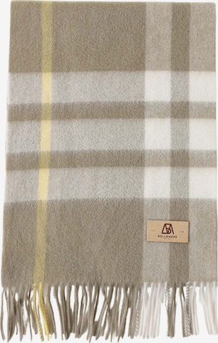 BELLEMERE NEW YORK Scarf 'Karoschal aus Kaschmir' in Yellow: front