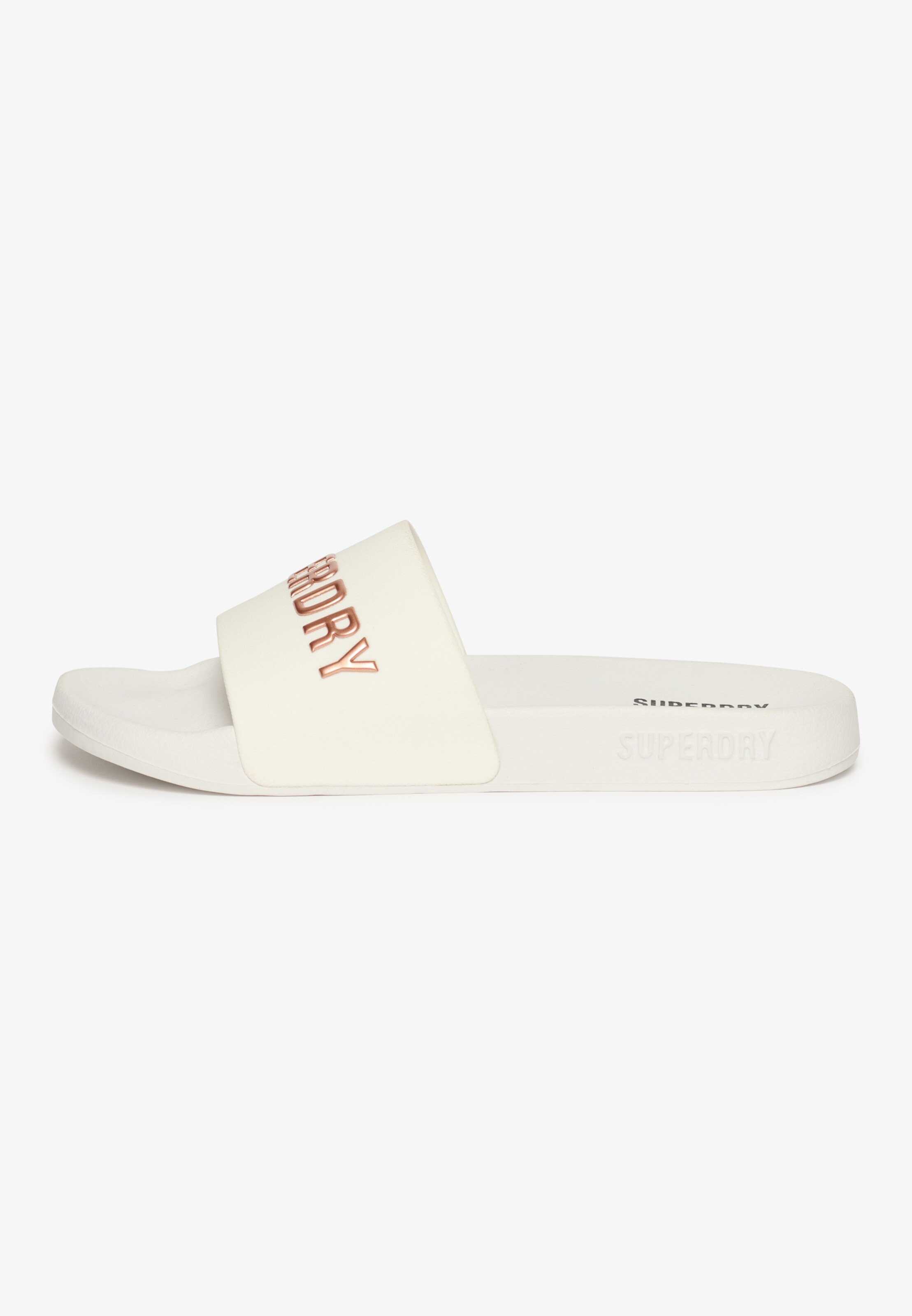 Superdry & Co Beach & Pool Shoes in White: front