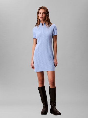 Calvin Klein Jeans Strickkleid in Blau