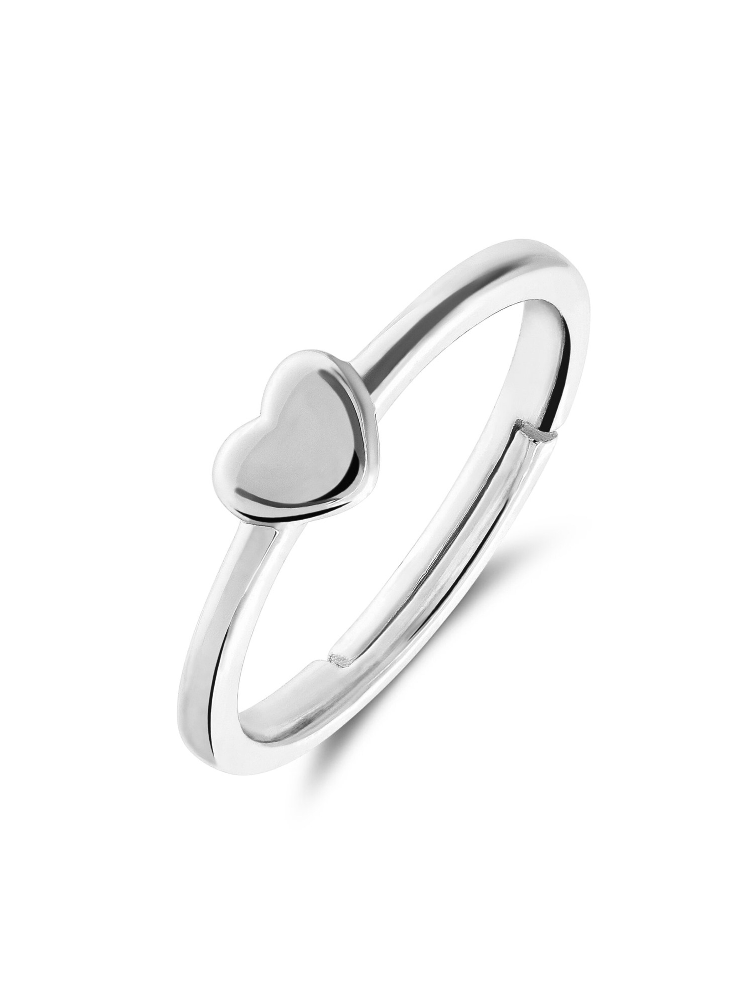 Lucardi Ring in Silber: Vorderseite