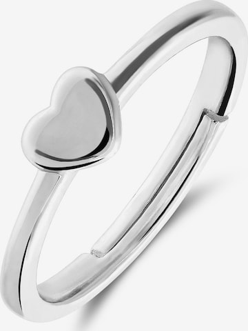 Lucardi Ring in Silber: Vorderseite