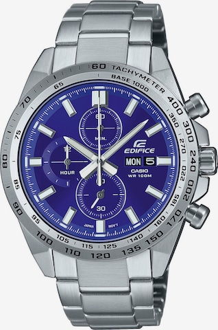 CASIO Analog Watch 'Edifice' in Silver: front
