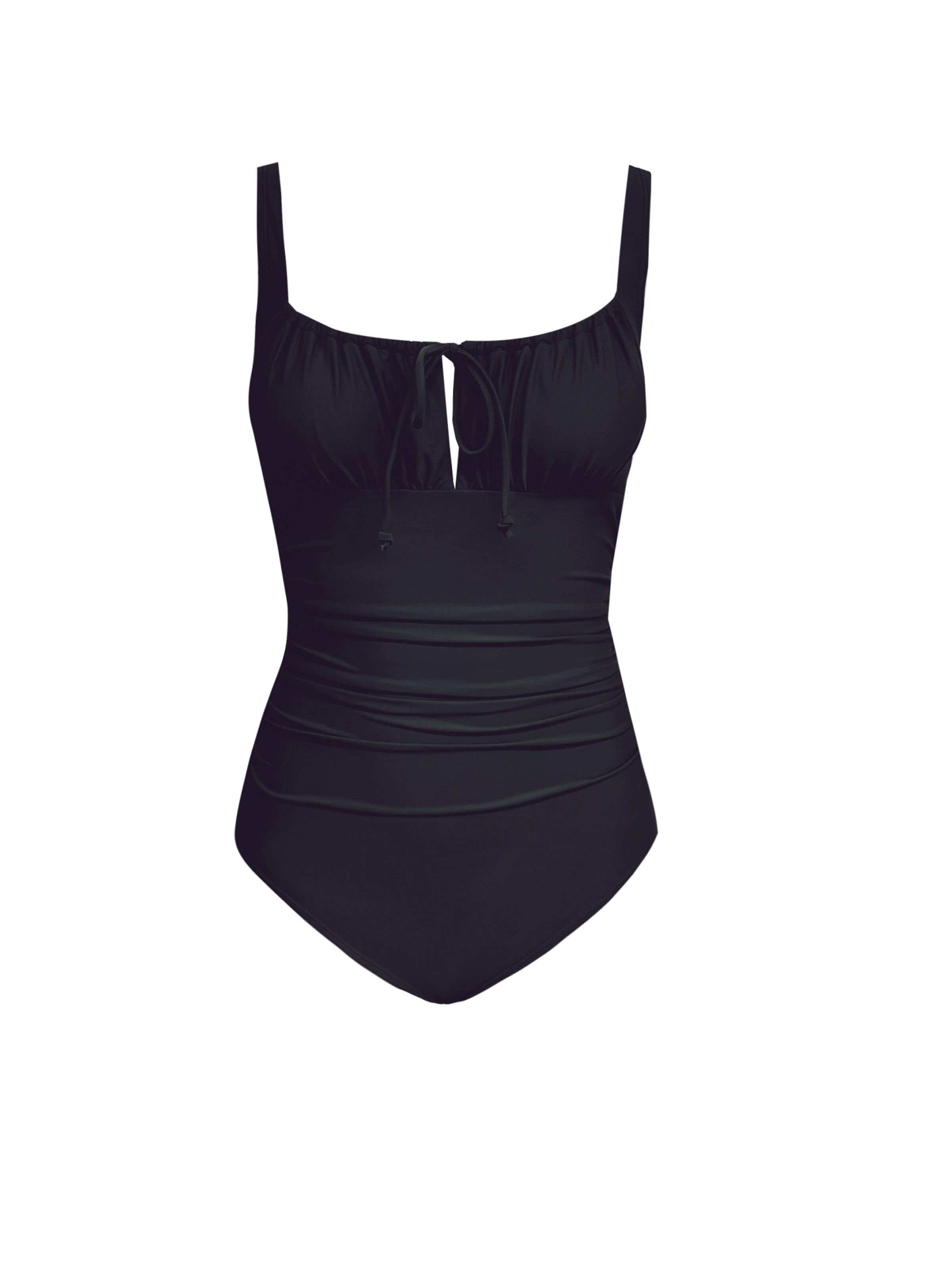Cupshe Badeanzug 'DAA12E5D016AA'‌‌‌‌‌‌‌‌‌‌ in Schwarz: Vorderseite