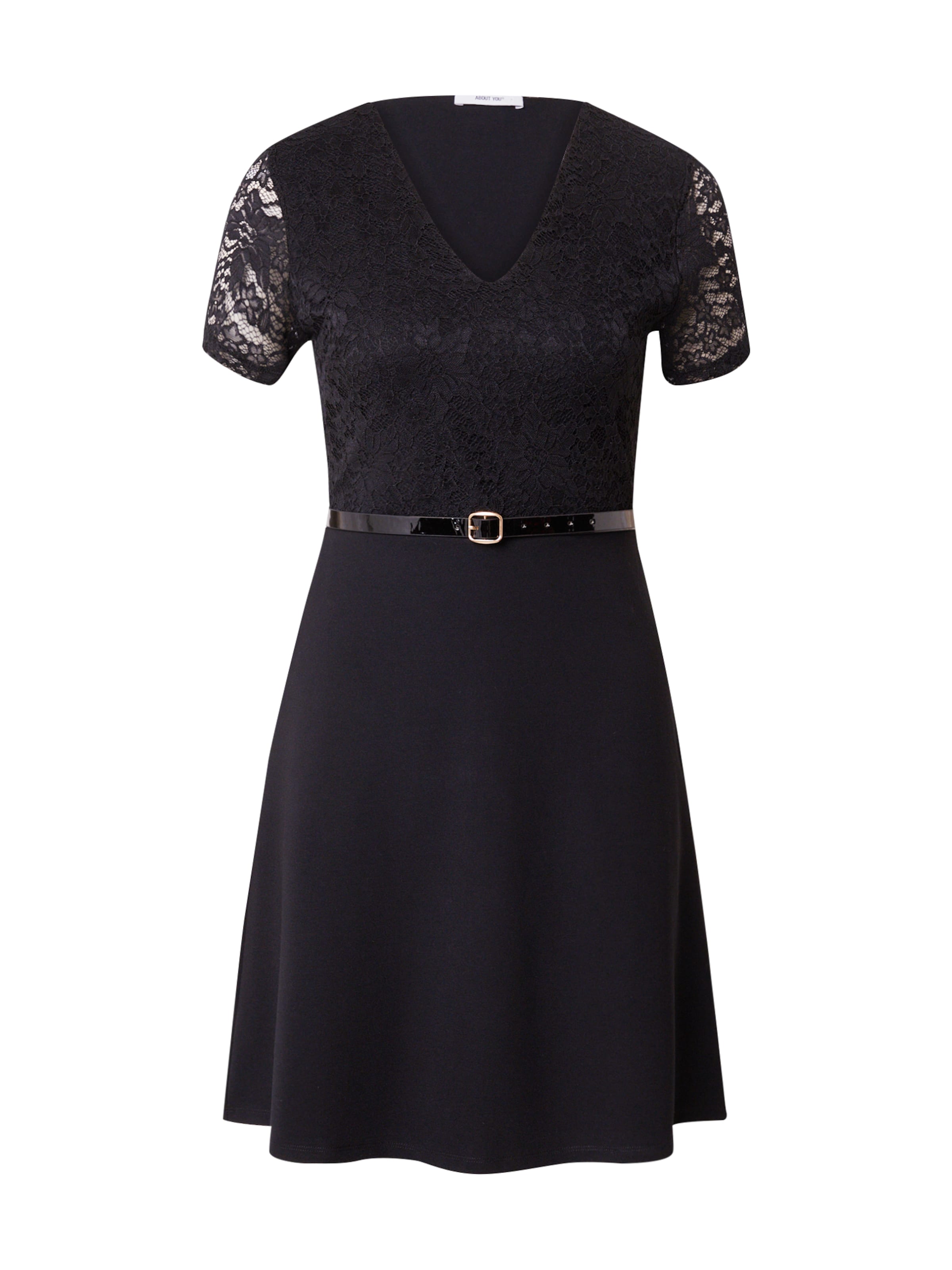 ABOUT YOU Šaty 'Shelly' – černá: přední strana
