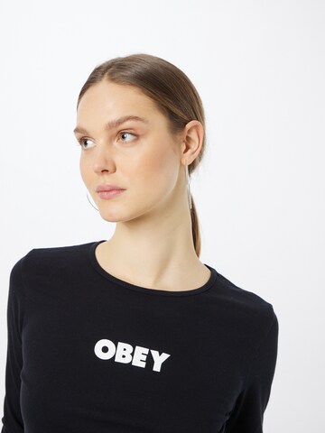 Obey T-shirt i svart