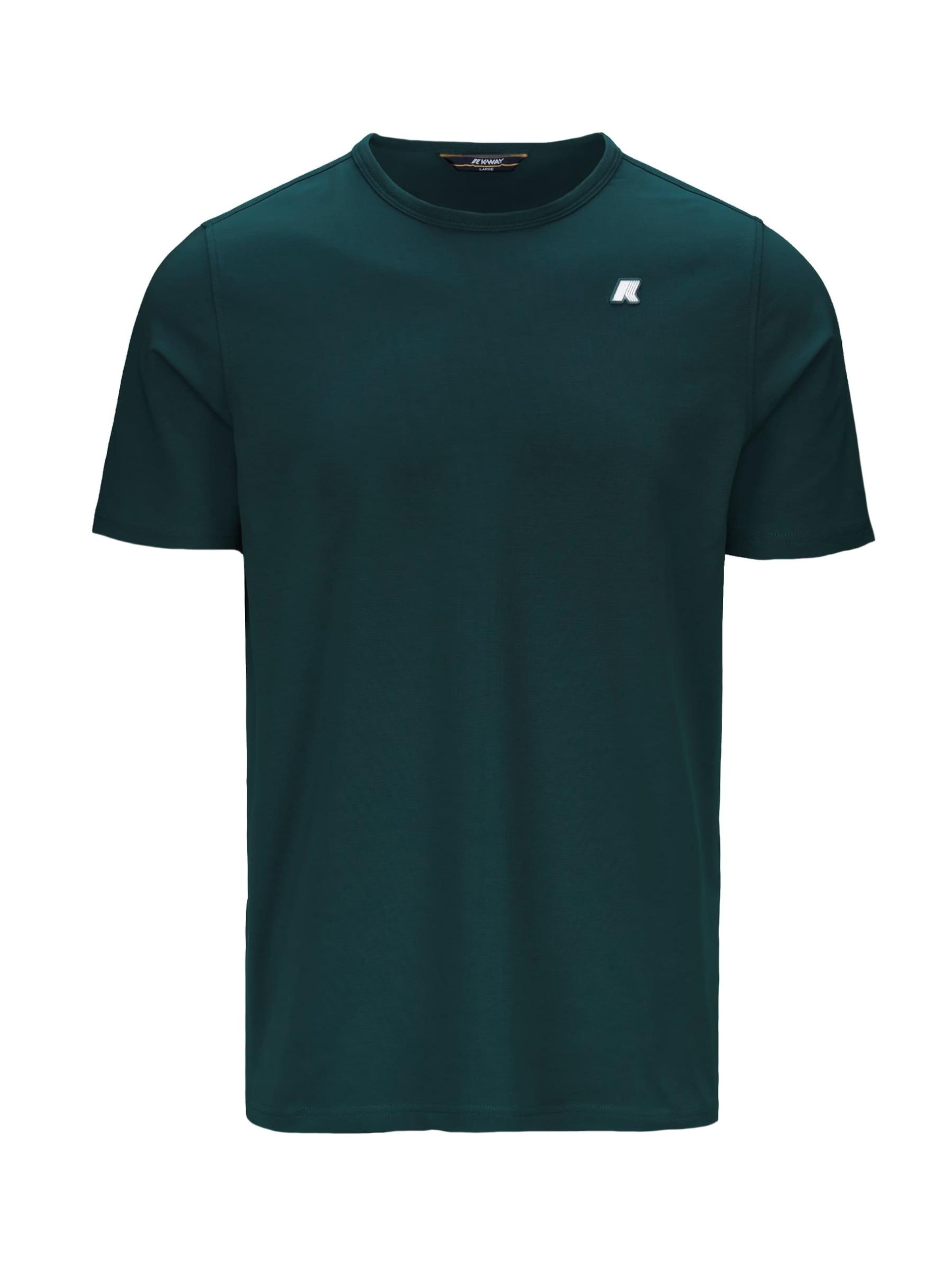 K-Way - Camiseta 'K-WAY ADAME LIGHT STRETCH JERSEY T-Shirt e Polo' en verde: frente