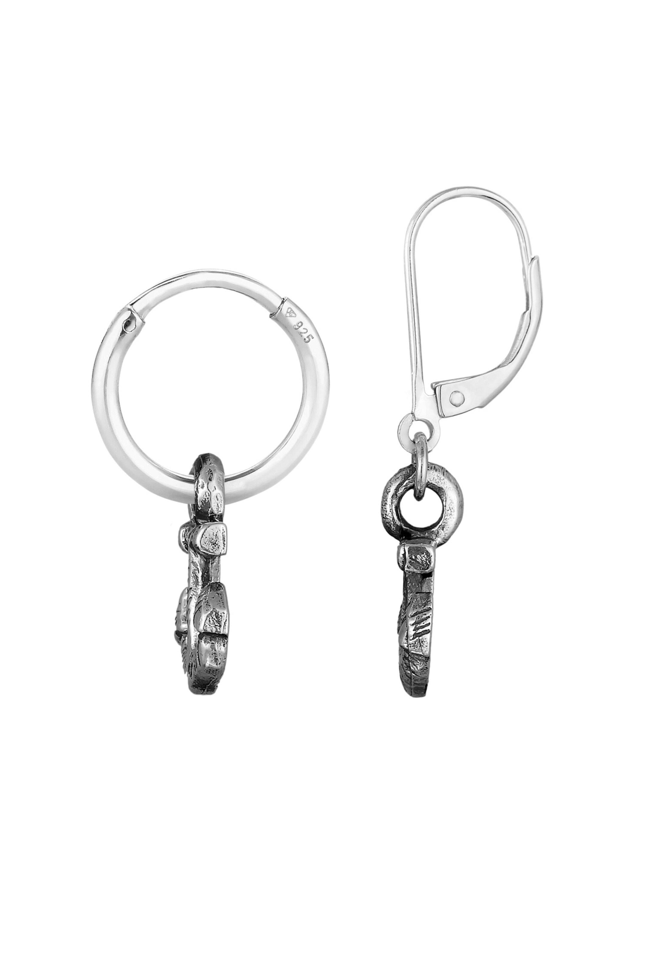 Haze&Glory Oorbel in Zilver