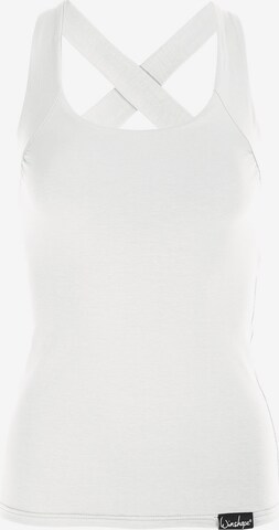 Winshape Sports top 'WVR25' in White: front