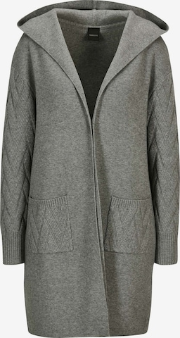 Cardigan MADELEINE en gris : devant
