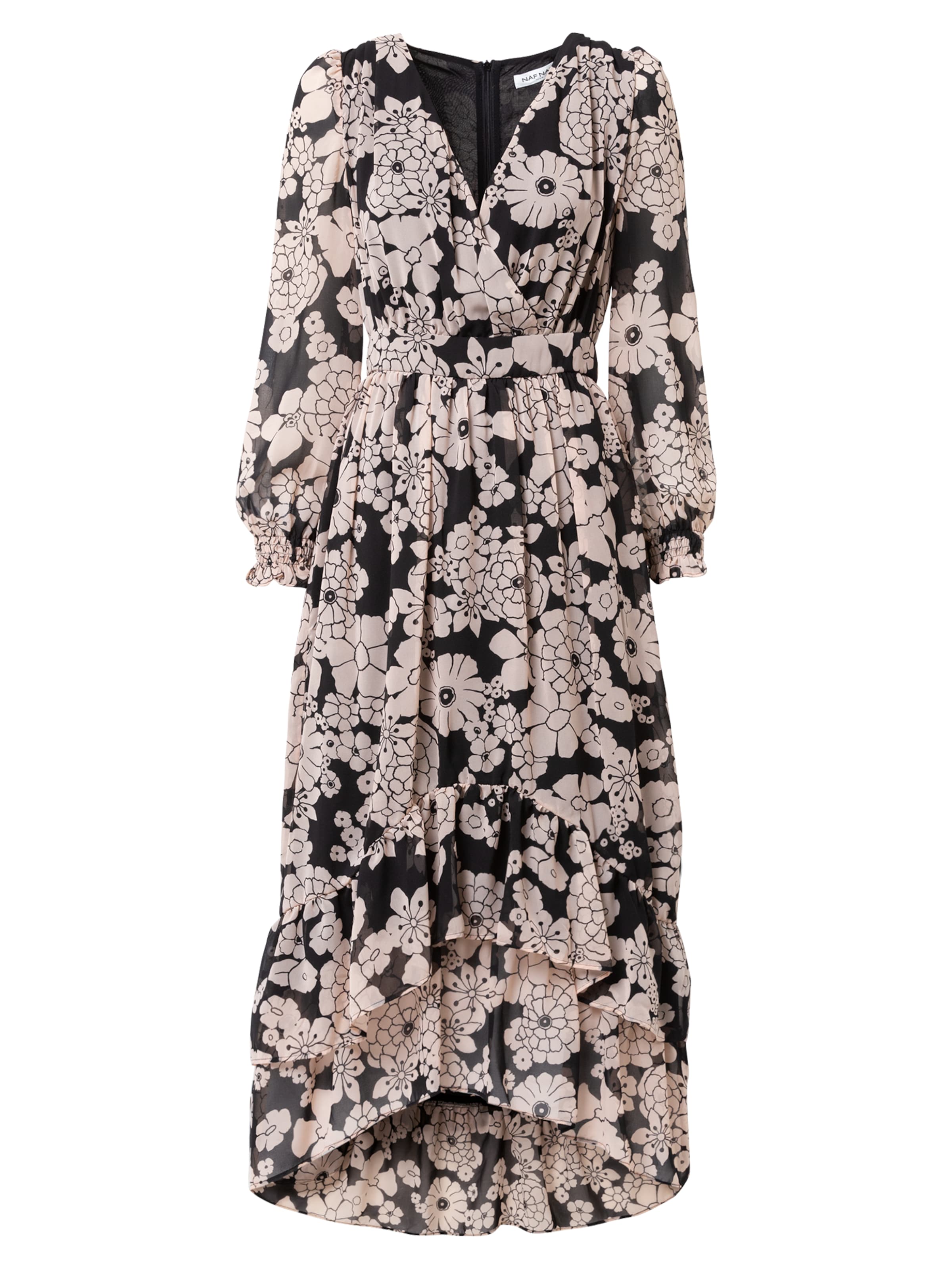 Robe 'Kixties' NAF NAF en beige : devant