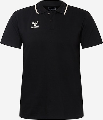 HummelTehnička sportska majica - crna boja: prednji dio