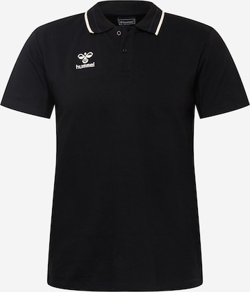 Hummel - Camisa funcionais em preto: frente