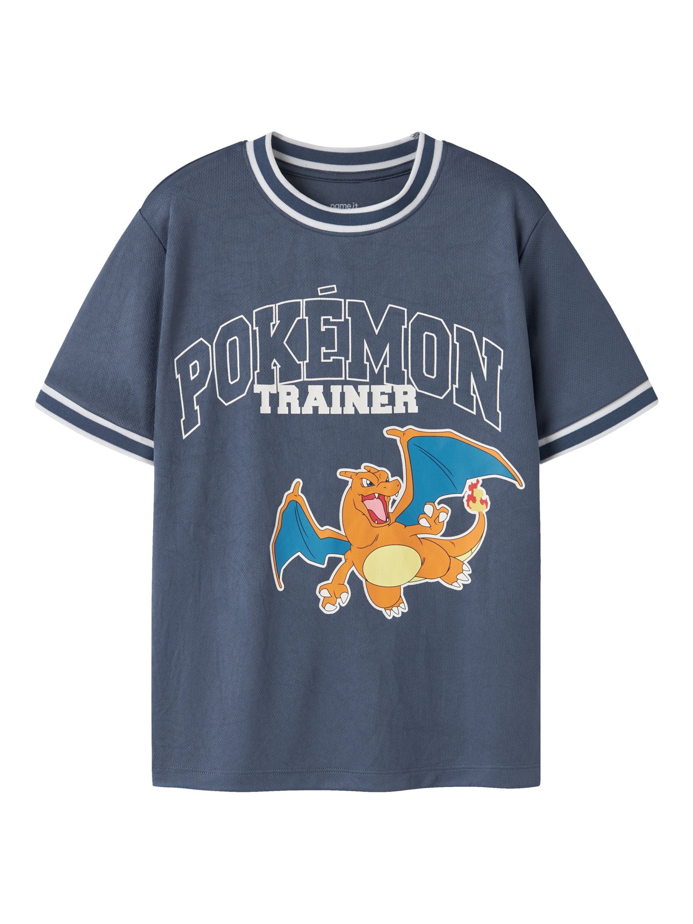 Maglietta 'Pokémon' di NAME IT in blu: frontale